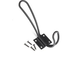 FSW-Products - Sterke Ophanghaak - Kapstokhaak Zwart - Kapstokhaken - Kledinghaak - RVS