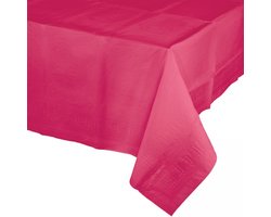 Fuchsia roze tafelkleed 274 x 137 cm