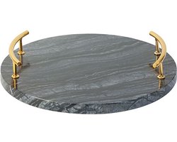 FUGURATO DIENBLAD MARBLE 0502 | ZWART - GOUD