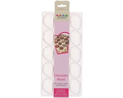 FunCakes Chocolade Mal - Blad - Transparant - Chocoladevorm - Bakvorm Chocolade