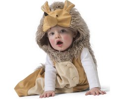 Funny Fashion Egel kostuum - Bruin stekelvarken kostuum voor baby's