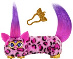 Furby DJ Furblets Kitt-Ee-Luv, elektronisch miniknuffeldier voor meisjes en jongens van 6+