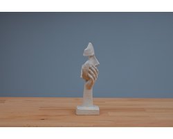 Furni24 Woonaccessoires, Minimalistisch Beeld, Beige, Wist Niet