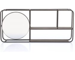 Furnilux - Burly Collection – multifunctional mirror - 82x11x36cm