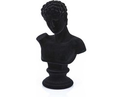 Furnilux - Decoratie item Adam zwart - 16 x 10 x 25 cm