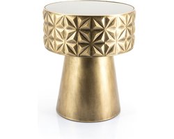Furnilux - Koffietafel Besto rond - 40 x 40 x 48 cm