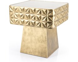 Furnilux - Koffietafel Besto Vierkant - 40 x 40 x 48 cm