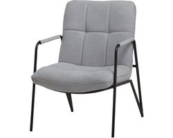 Furnilux Le Chair Stoel - Fauteuil - Lunen Grijs - 86x63x74 cm
