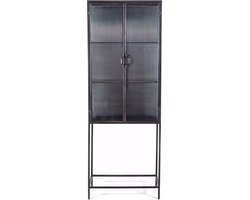 Furnilux - Opbergkast - Ventana - IJzer - Grijs - 181 x 66 x 41 - By Boo