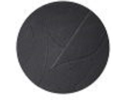 Furnilux Tazi Tafelblad - Rond en Groot - 90 x 90 cm - Zwart
