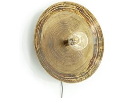 Furnilux Wandlamp - Groot - 52 x 52 x 10 cm - Brons