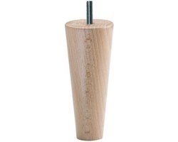 Furniture Legs Europe M8 Houten Meubelpoot - 12 cm - Kegelvormig