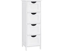 Furnstar - Badkamerkast - 30x30x82 cm - Wit