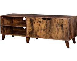FurnStar - TV meubel - Tv kast - 140x40x45cm - Bruin