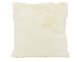 Furry Velvet Crème Kussenhoes | Velvet/Polyester | 45 x 45 cm
