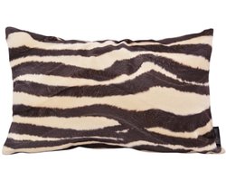 Furry Zebra Kussenhoes | 30 x 50 cm | Polyester