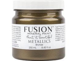 Fusion Metallic paint - Meubelverf - Brons - Acrylverf - Bronze - 250 ml