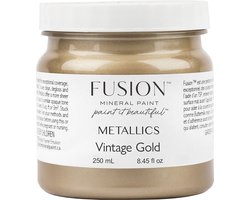 Fusion Metallic Paint - Meubelverf - Vintage Goud - Acrylverf - Vintage Gold- 250 ml