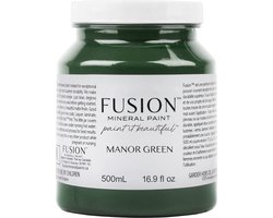 Fusion Mineral Paint - meubelverf - groene verf - manor green - 500 ml
