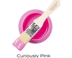Fusion mineral paint - meubelverf - knal roze - acrylverf - cureiously pink - 500 ml