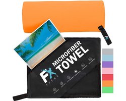 FX FFEXS Microvezel Handdoek - Fitness Sport & Reis Microfiber Handdoek - Sporthanddoek en Fitness Handdoek - Haarhanddoek - Sneldrogende Handdoek - Compact, Licht en Extreem Zacht