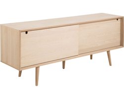 FYN Canes - Dressoir - Massief eiken - Wit geloogd