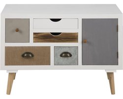 FYN Thijs - Kommode - Ladekast - met 5 lades - Wit