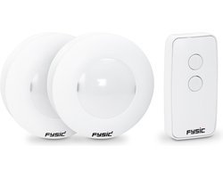 Fysic FC-04 2 LED oriëntatielampjes - Draadloze verlichting voor gang, garage, kast etc