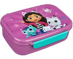 Gabby's Dollhouse lunchset; lunchbox en drinkfles