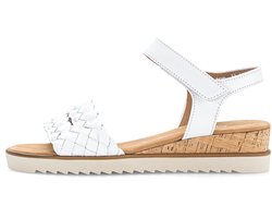 Gabor Damen Sandalette Genua in weiss