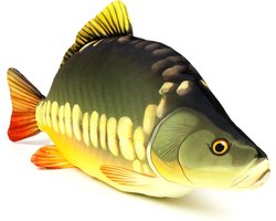 Gaby - Karper Kussen - Geel - Knuffel - 64 cm