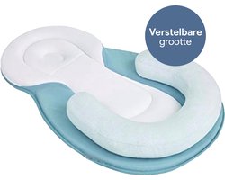 Gadgethal® Verstelbaar Babynestje met Beensteun - Wasmachine Bestendig - Baby Huidvriendelijk