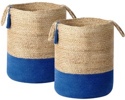 GAJAR - Manden set van 2 - Marineblauw - Jute