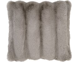 Galena Kussen 45x45cm geïmiteerd vel beige.