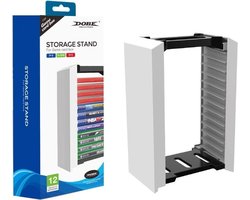 Game Opbergrek | Gaming Tower Opberg kast / Games rek / Beugel / vak / Spellen houder / Standaard / Organizer|Geschikt voor o.a. Nintendo Switch, Playstation 5 / 4, en Xbox One spellen