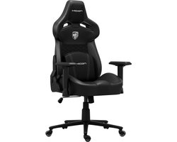 Gamestoel - Game Chair - Gamingstoel - Game Stoel - Stof - HICON® Chairs - Hyper Serie - Eclipse Zwart