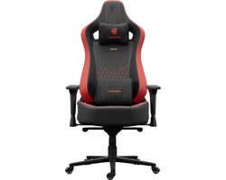 Gamestoel - Gaming Stoel - Gaming Chair - Game Stoel - HICON® Legend Serie - Armonia - Zwart Rood