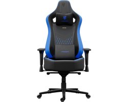 Gamestoel - Gaming Stoel - Gaming Chair - Game Stoel - HICON® Legend Serie - Pottenza - Zwart Blauw