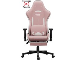 Gamestoel - Gaming Stoel - Gaming Chair - Game Stoel - HICON® Splendore - Stoffen - Roos
