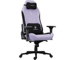 Gamestoel - Gamingstoel - Game Stoel - HICON® Chairs Apex Serie Velocity - Stoffen Gamestoel met Luxe Ontwerp en Verstelbare - Paars