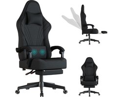 Gamestoel met Voetsteun - Gamestoel - Gaming Chair - Gamestoel Bureaustoel - Gaming Chair Bureaustoel - Gamingchair - Game Stoel - Gamestoelen