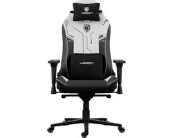 Gamestoel - Premium Luxe Gaming Stoel - Gaming Chair - Ergonomische Gamestoel met Verstelbare Rugleuning - HICON Gamestoel - Apex Serie - EagleBlaze - Wit