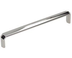 Gamet - Meubelgreep - Chromen Glans - 160mm - Geometrisch Design