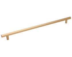 Gamet - Meubelgreep - Zeshoekig - Goud Satijn - 320mm