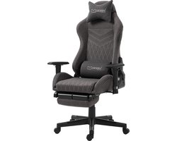 Gaming stoel grijs/wit ML-Design