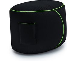 Gaming Zitzak Poef met Opbergruimte - Voetenbankje Zitzakken - Binnen Woonkamer Beensteun met Zijzakken - Poef Rond - Ontspannen Bean bag poefs