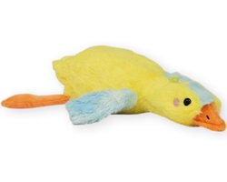 Gans (Geel) Pluche Knuffel 35 cm - Speelgoed Knuffels voor Kinderen Jongens Meisjes - Kawaii Kussen - TikTok Plush Toy - Goose Vogel Eend Duck