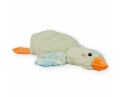Gans (Groen) Pluche Knuffel 35 cm - Speelgoed Knuffels voor Kinderen Jongens Meisjes - Kawaii Kussen - TikTok Plush Toy - Goose Vogel Eend Duck