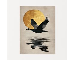 Gans muurdecoratie – wanddecoratie modern – design posters – 60x90 cm