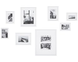 GARANGO - Fotolijst - Wit - Staand, Liggend - MDF